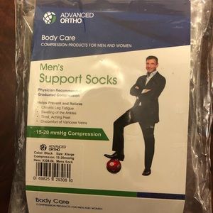 NEW Advanced Ortho Men’s Support Socks, size XL